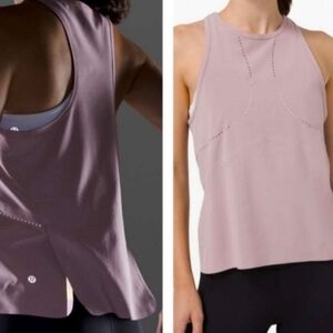 Lululemon Find Your Pace Tank Top Violet Verbena Purple Laser Cut Size 6 (S)